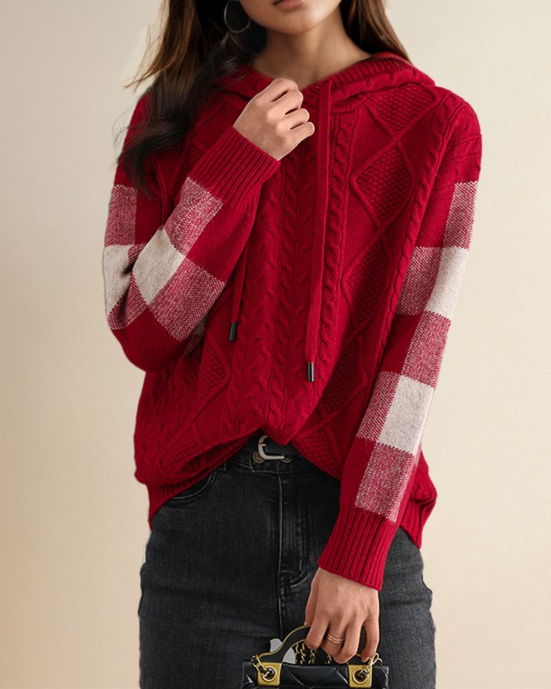 Valenzora | Jacquard Hoodie
