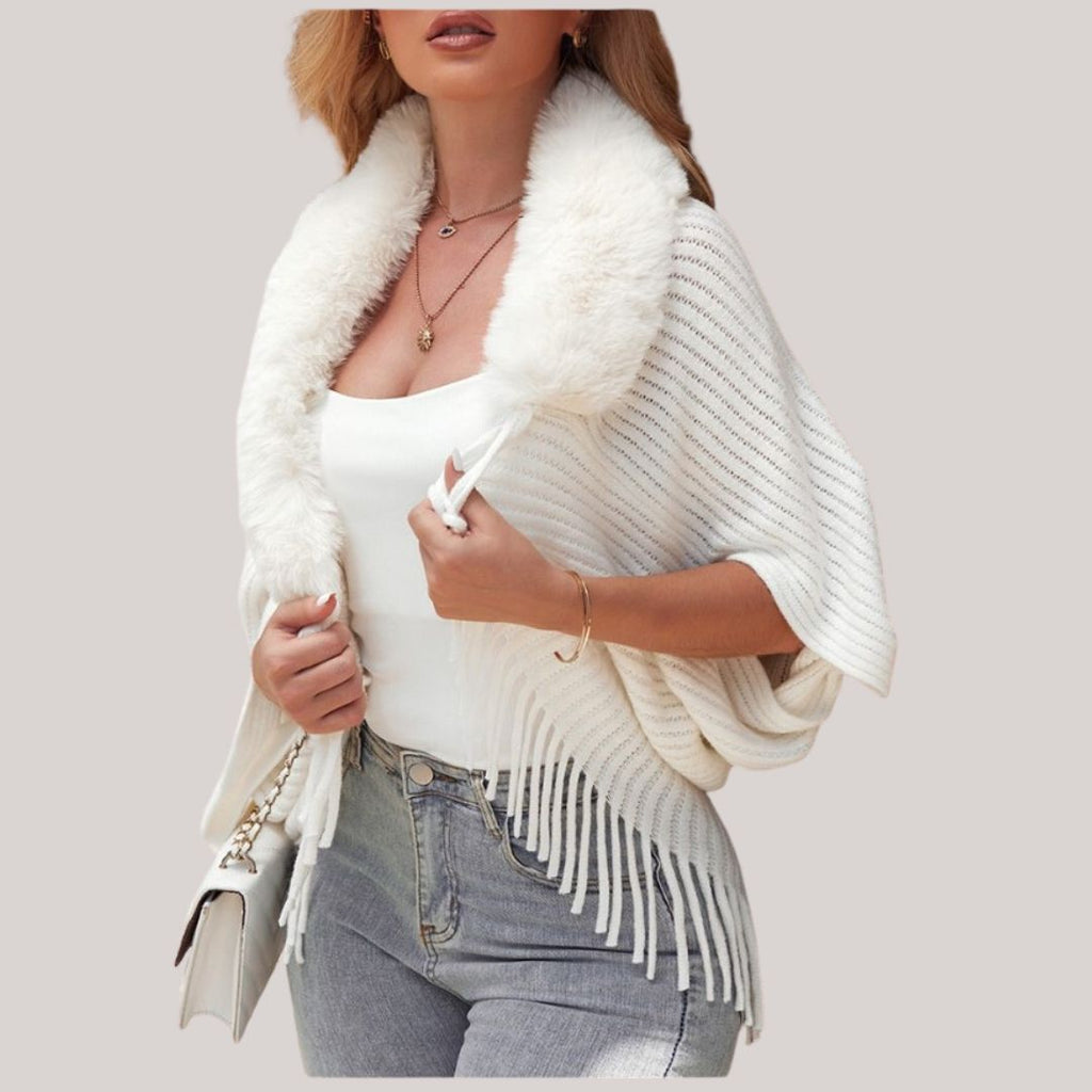 Valenzora | Halsketten-Schal-Poncho-Cardigan