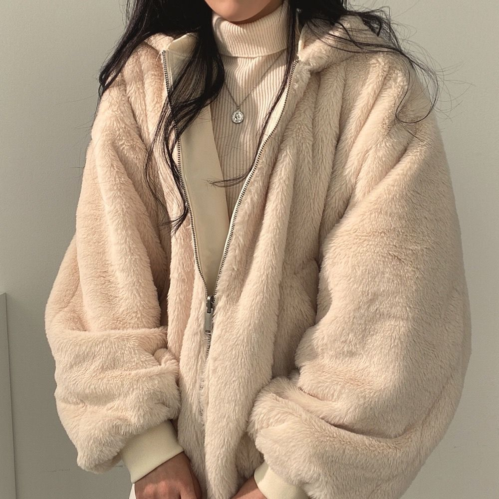 Valenzora Reversible hooded jacket for women