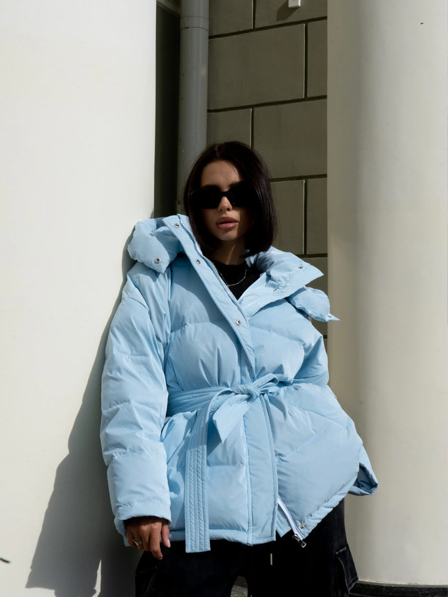 Valenzora | Trendy winter hooded cotton jacket