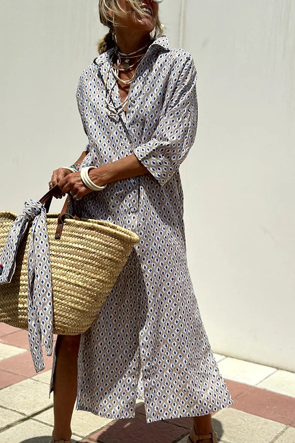 Valenzora | Airy summer dress with floral pattern