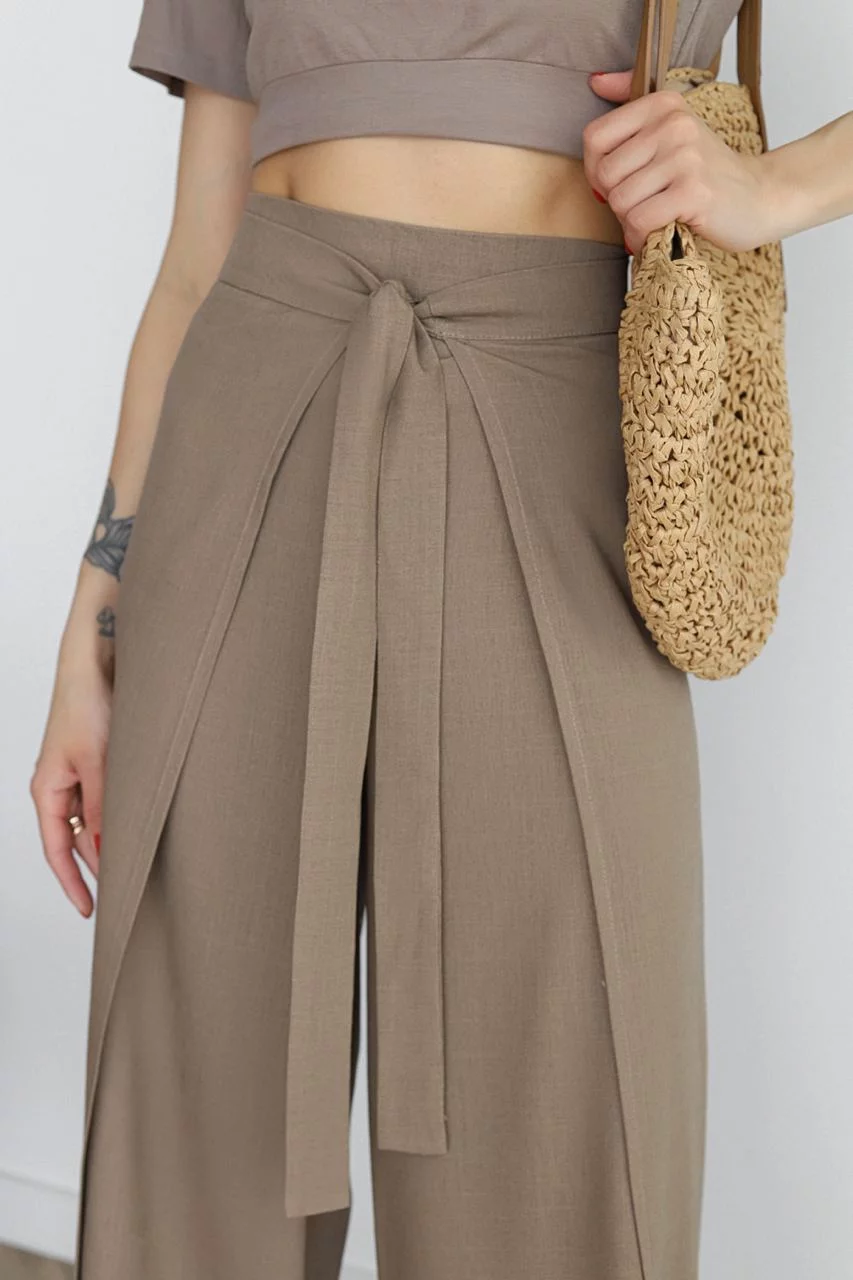 Leona️ | Wide-legged linen trousers