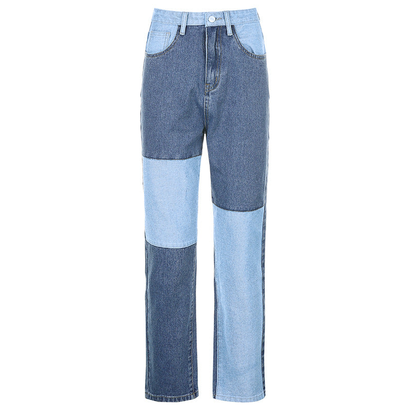 Valenzora Jeans with high waist and straight leg, women's
