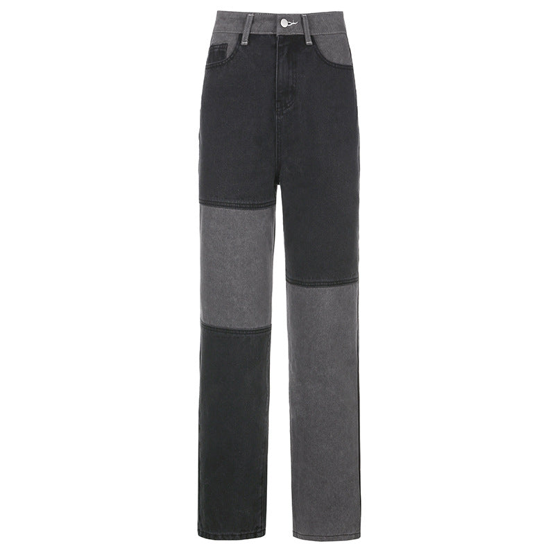Valenzora Jeans with high waist and straight leg, women's