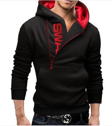 Valenzora | Stylischer Hoodie mit seitlichem Reißverschluss