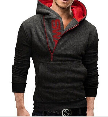 Valenzora | Stylischer Hoodie mit seitlichem Reißverschluss