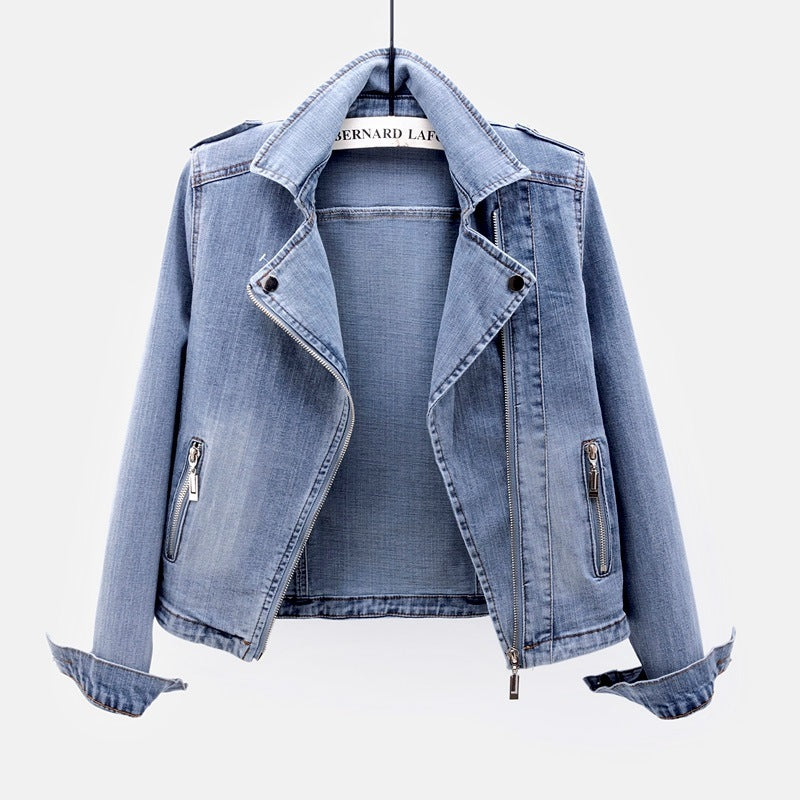 Valenzora | Washed Denim Jacket for Women