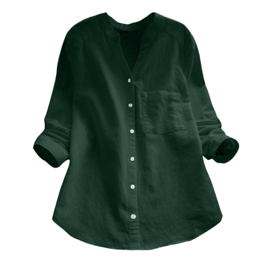 Valenzora | Casual, loose-fitting shirt made of linen and cotton