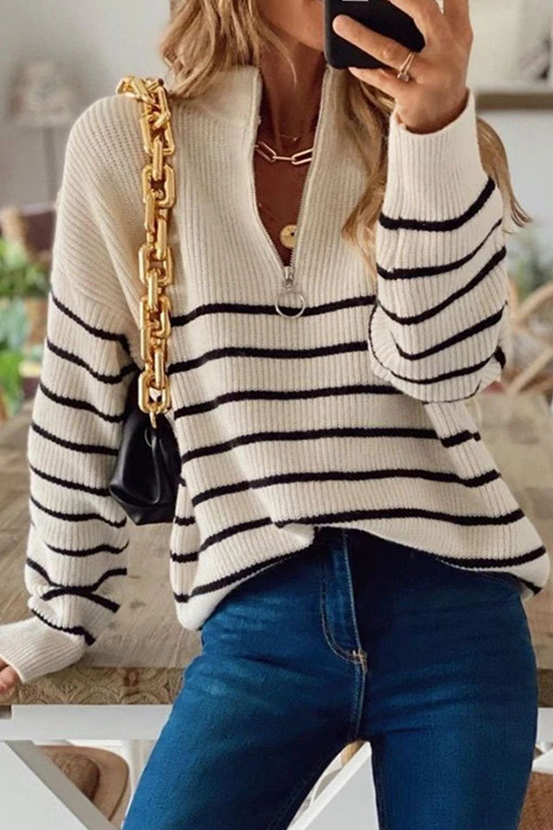 Tailor-made and elegant winter sweater