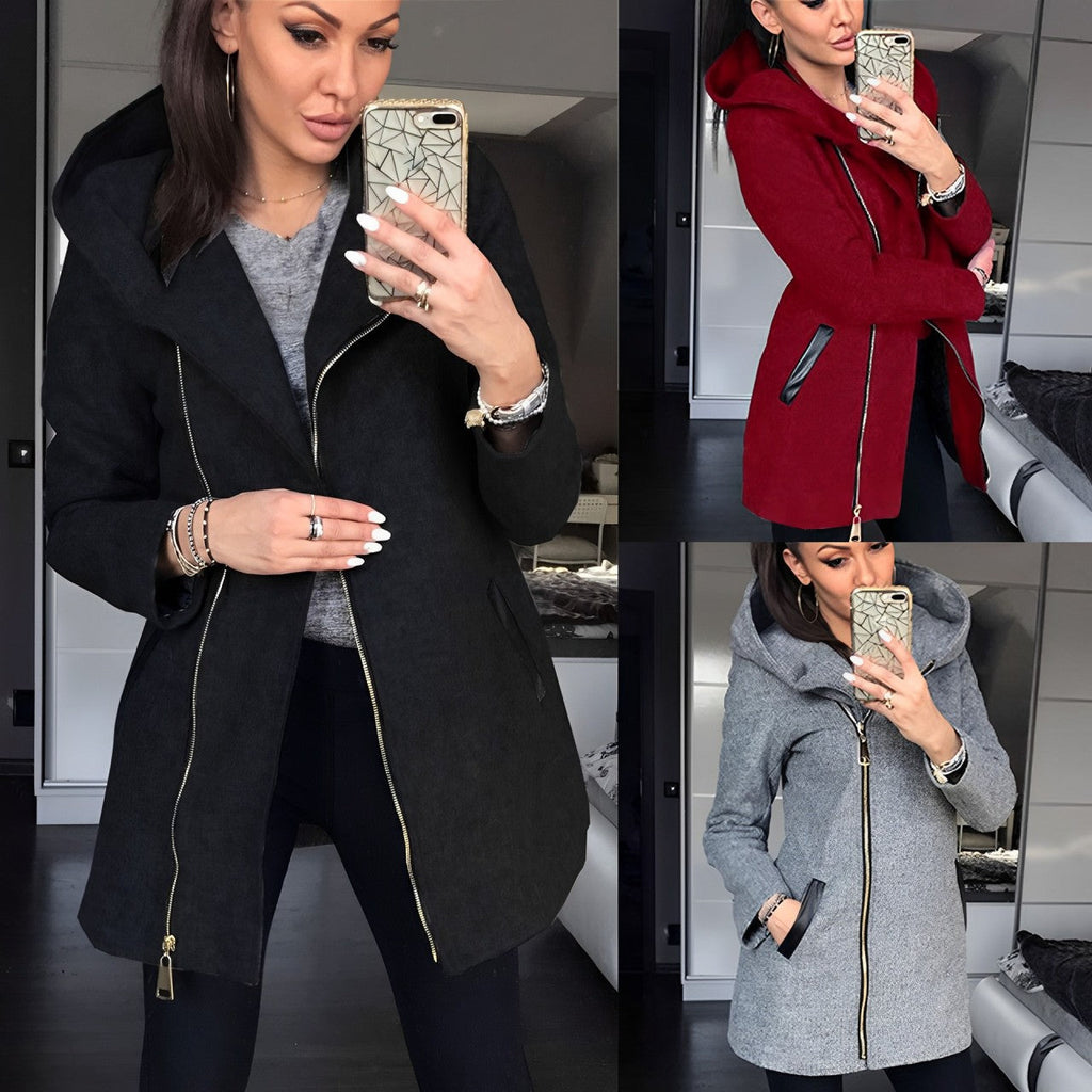 Valenzora - Women's urban hooded coat