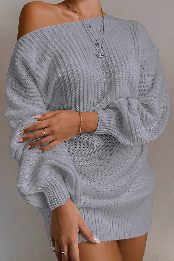 Modern and fashionable winter sweater
