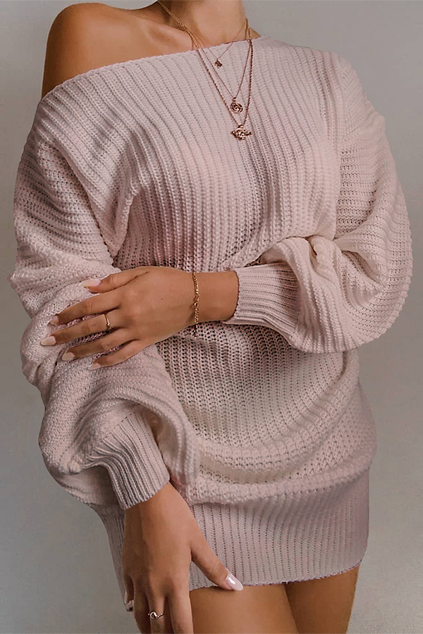 Modern and fashionable winter sweater