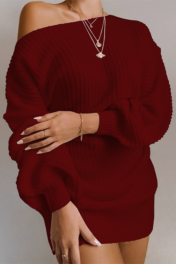 Modern and fashionable winter sweater