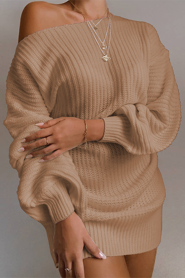 Modern and fashionable winter sweater