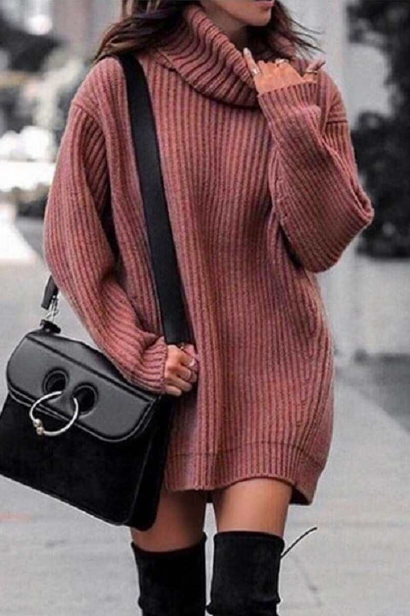 Casual and comfortable winter dress