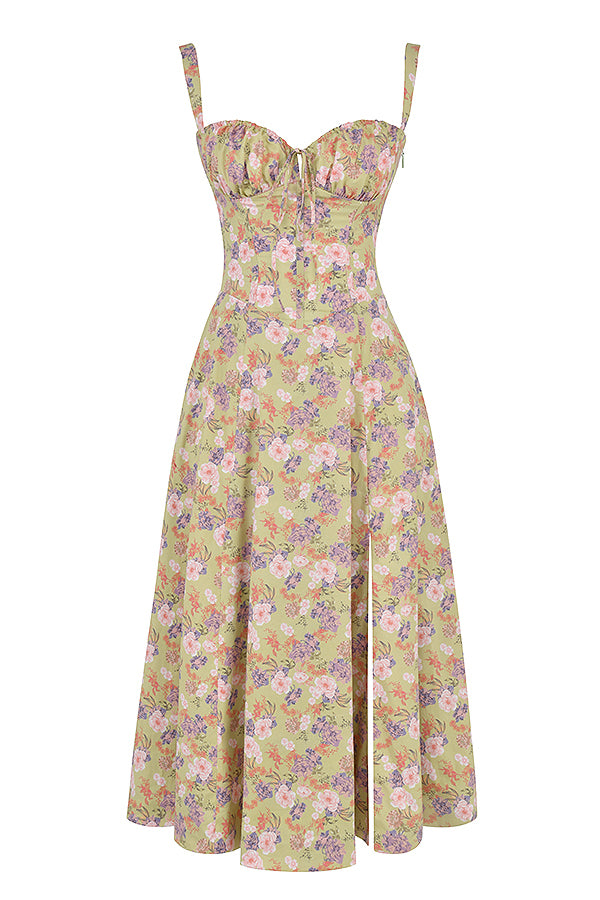 Floral corset dress