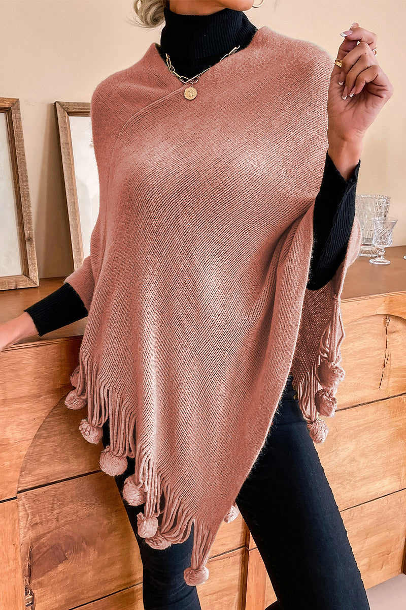 Valenzora | Casual Solid Color O-Neck Outerwear