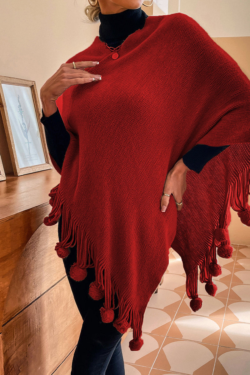 Valenzora | Casual Solid Color O-Neck Outerwear