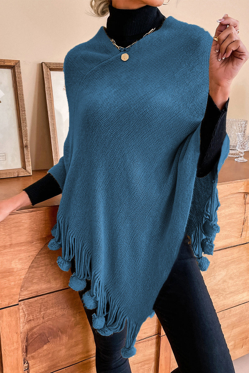 Valenzora | Casual Solid Color O-Neck Outerwear