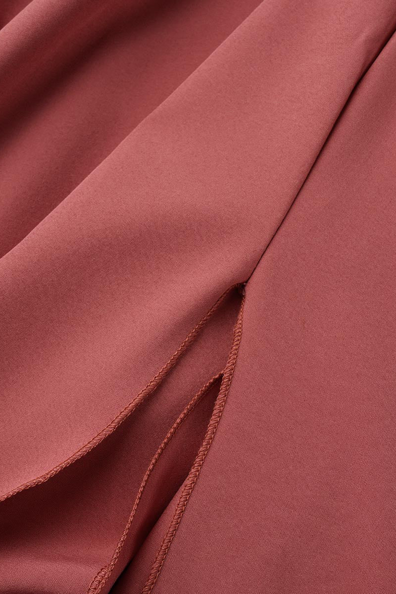 Valenzora | Elegantes ärmelloses Kleid mit tiefem V-Ausschnitt und hohem Schlitz – 3 Farben