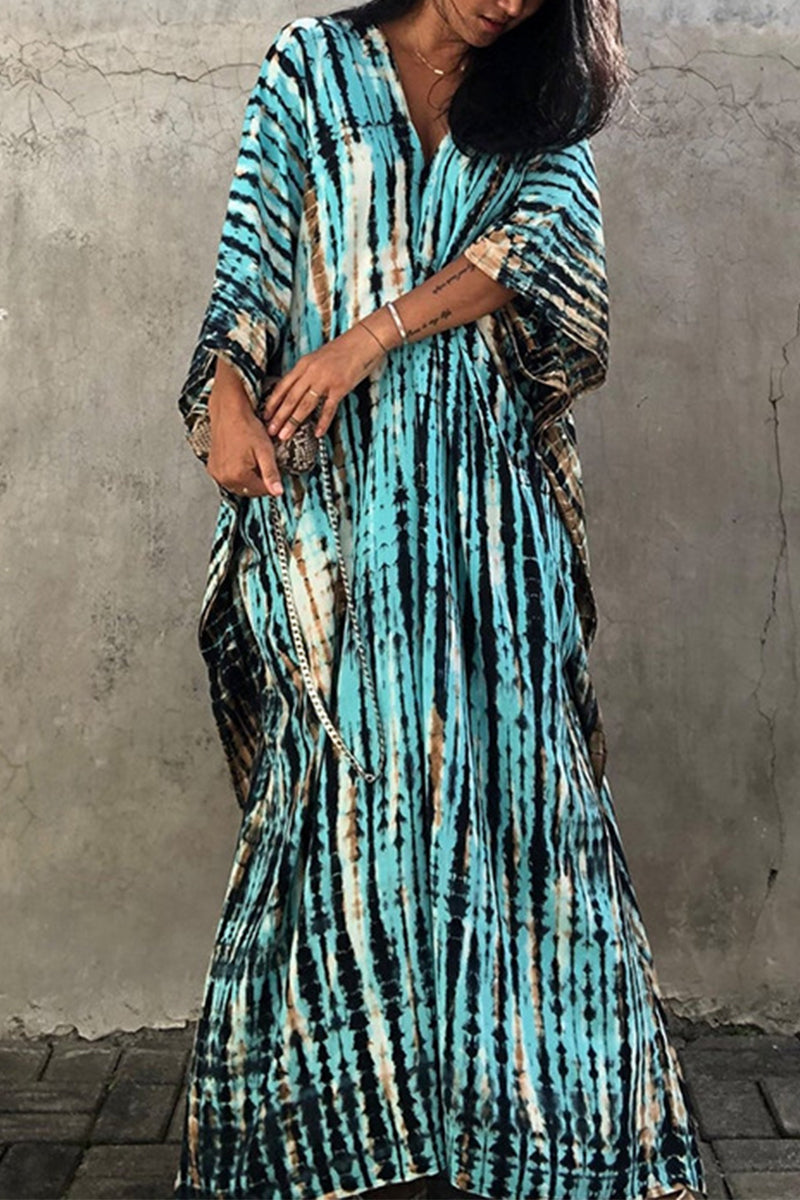 Valenzora | Casual Holiday Print Swimwear Cover Up