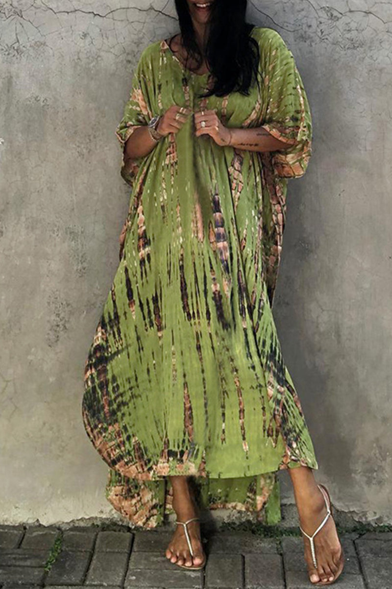 Valenzora | Casual Holiday Print Swimwear Cover Up