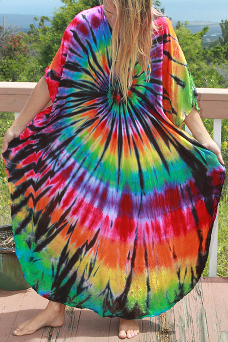 Valenzora | Casual Holiday Print Swimwear Cover Up