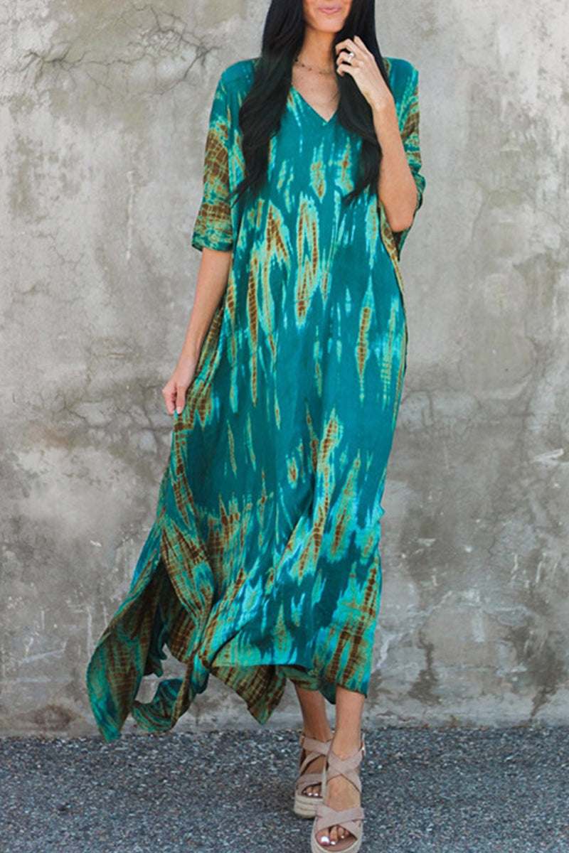 Valenzora | Casual Holiday Print Swimwear Cover Up