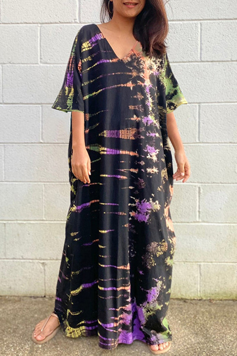 Valenzora | Casual Holiday Print Swimwear Cover Up