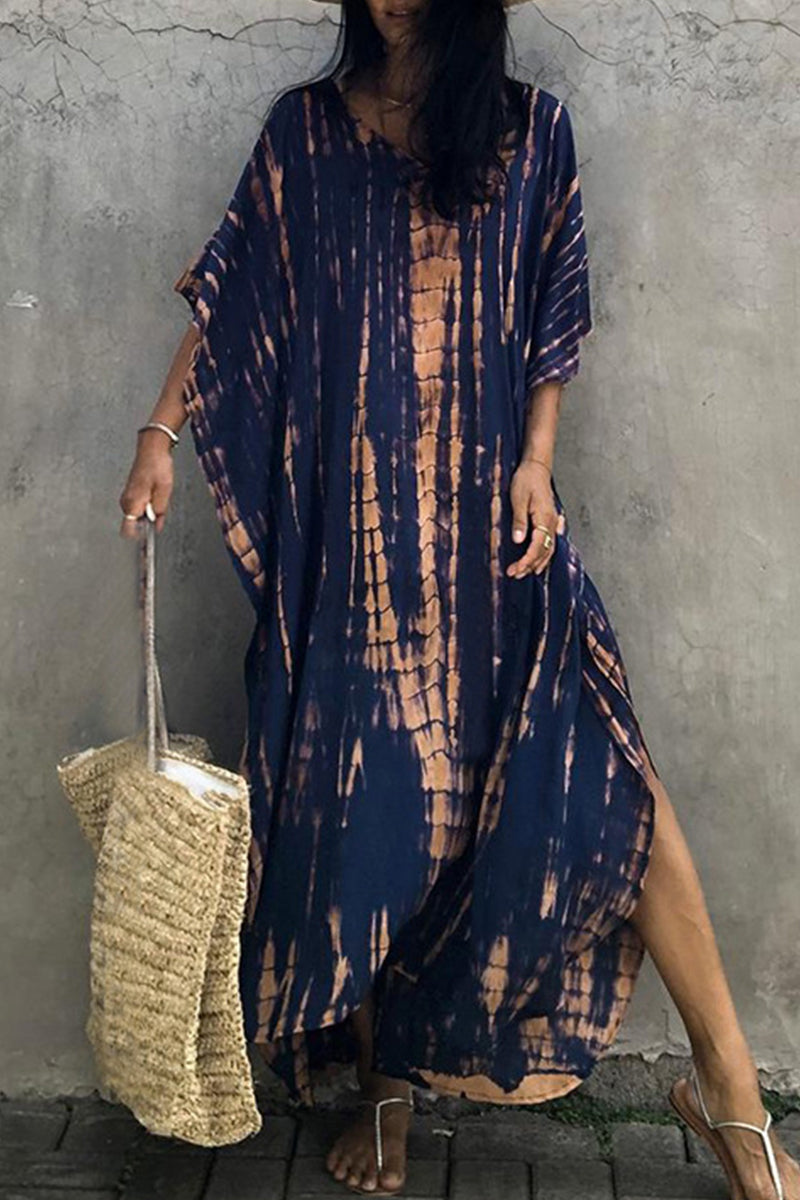 Valenzora | Casual Holiday Print Swimwear Cover Up