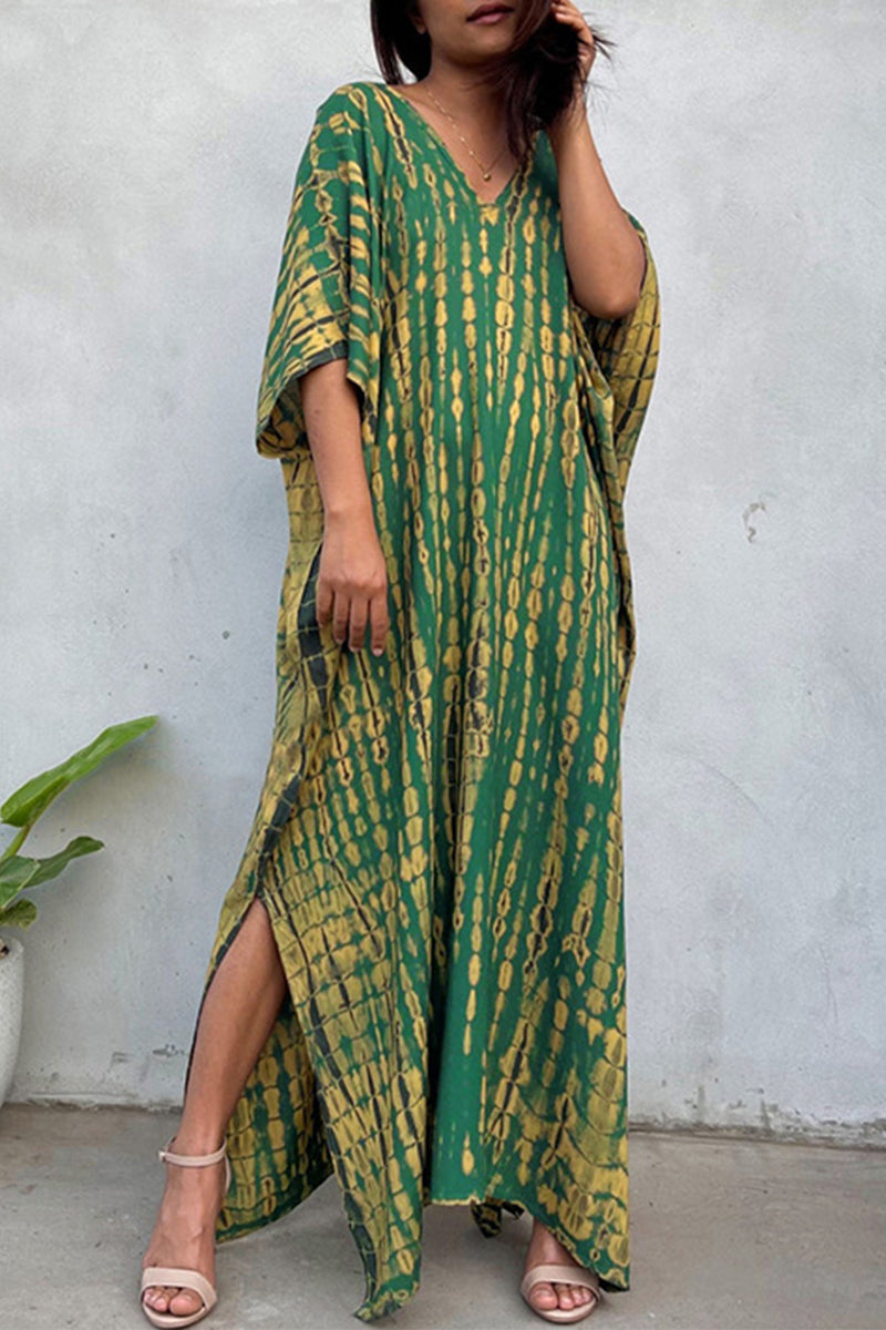 Valenzora | Casual Holiday Print Swimwear Cover Up
