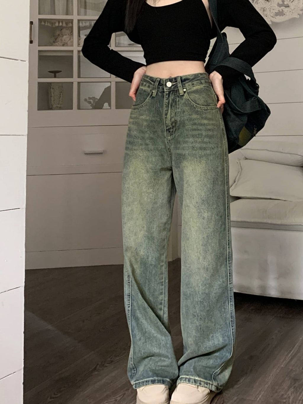 Valenzora | Baggy-Denim-Jeans