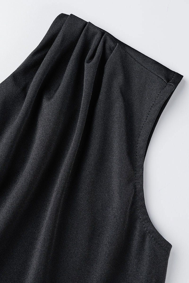 Valenzora | Elegant Formal Solid Color Slit Asymmetrical Slanted Collar Evening Dress Dresses - 8 Colors
