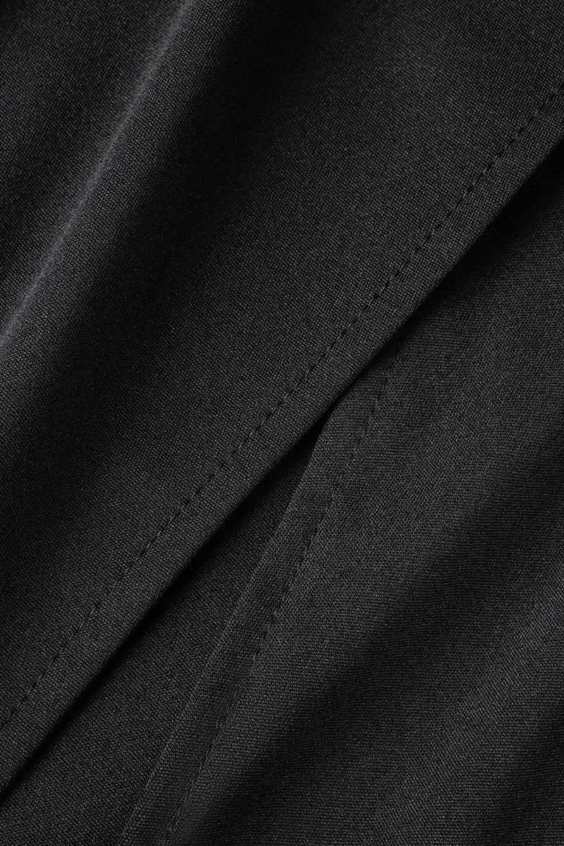 Valenzora | Elegant Formal Solid Color Slit Asymmetrical Slanted Collar Evening Dress Dresses - 8 Colors
