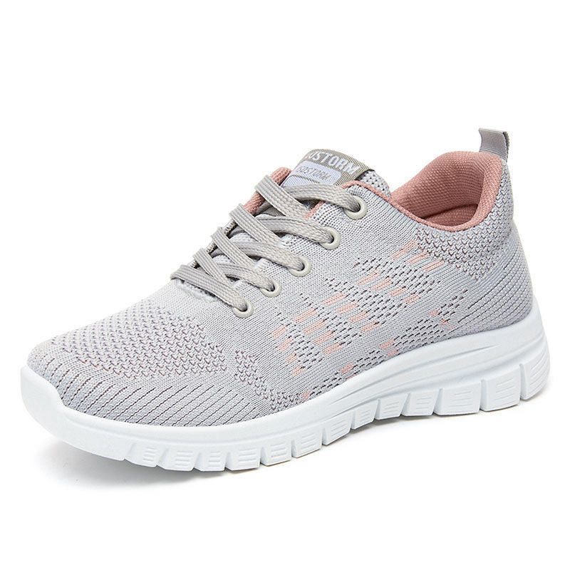 Valenzora | Breathable knitted running sneakers for women