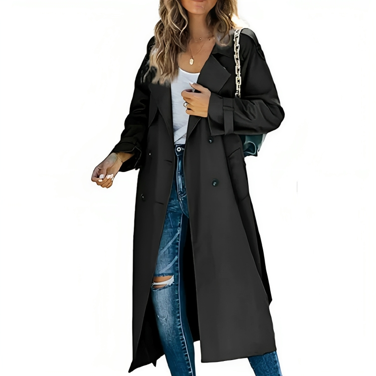 Valenzora - Elegant streetwear trench coat