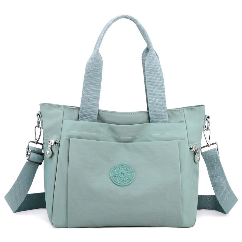 Multicolored tote bag with large capacity for women
