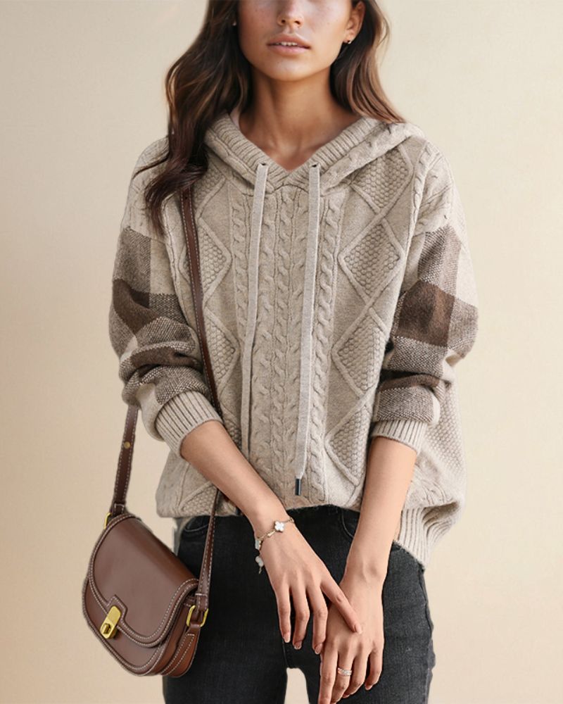 Valenzora | Jacquard Hoodie