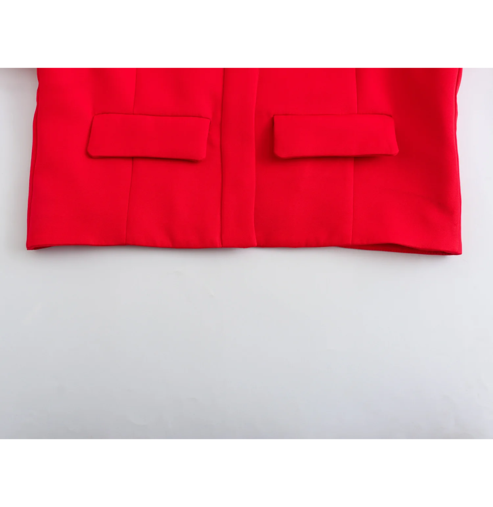 Valenzora | Women's Bomber Jacket Short Jacket with Four Front Pockets and Minimalist Design