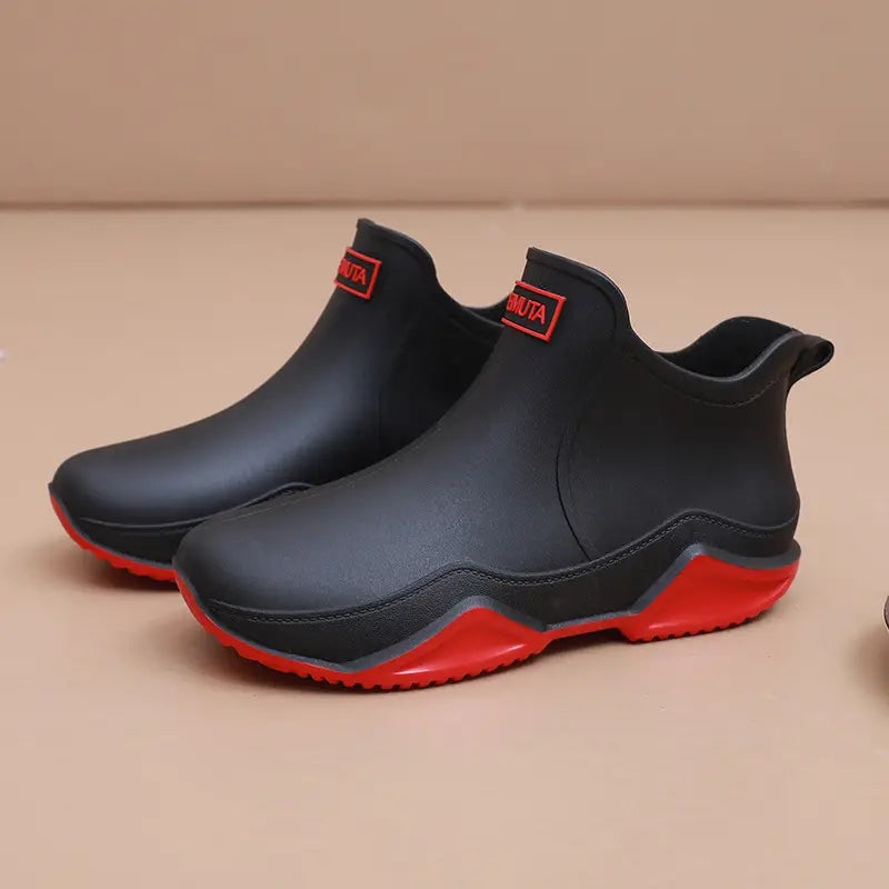 Valenzora | Waterproof Trendy Rubber Boots for Women