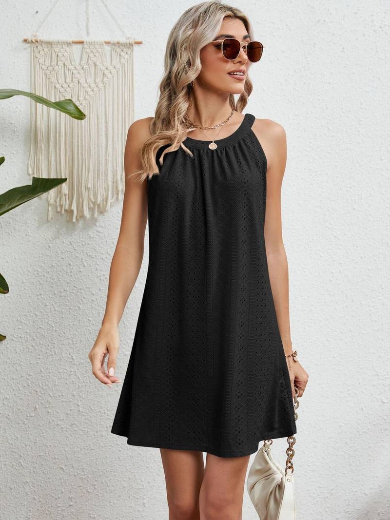 Valenzora | Elegant sleeveless beach dress
