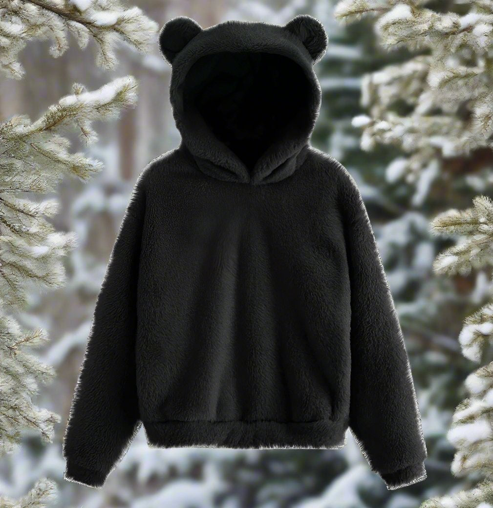 Valenzora | Warmer Kapuzenpullover mit Ohren