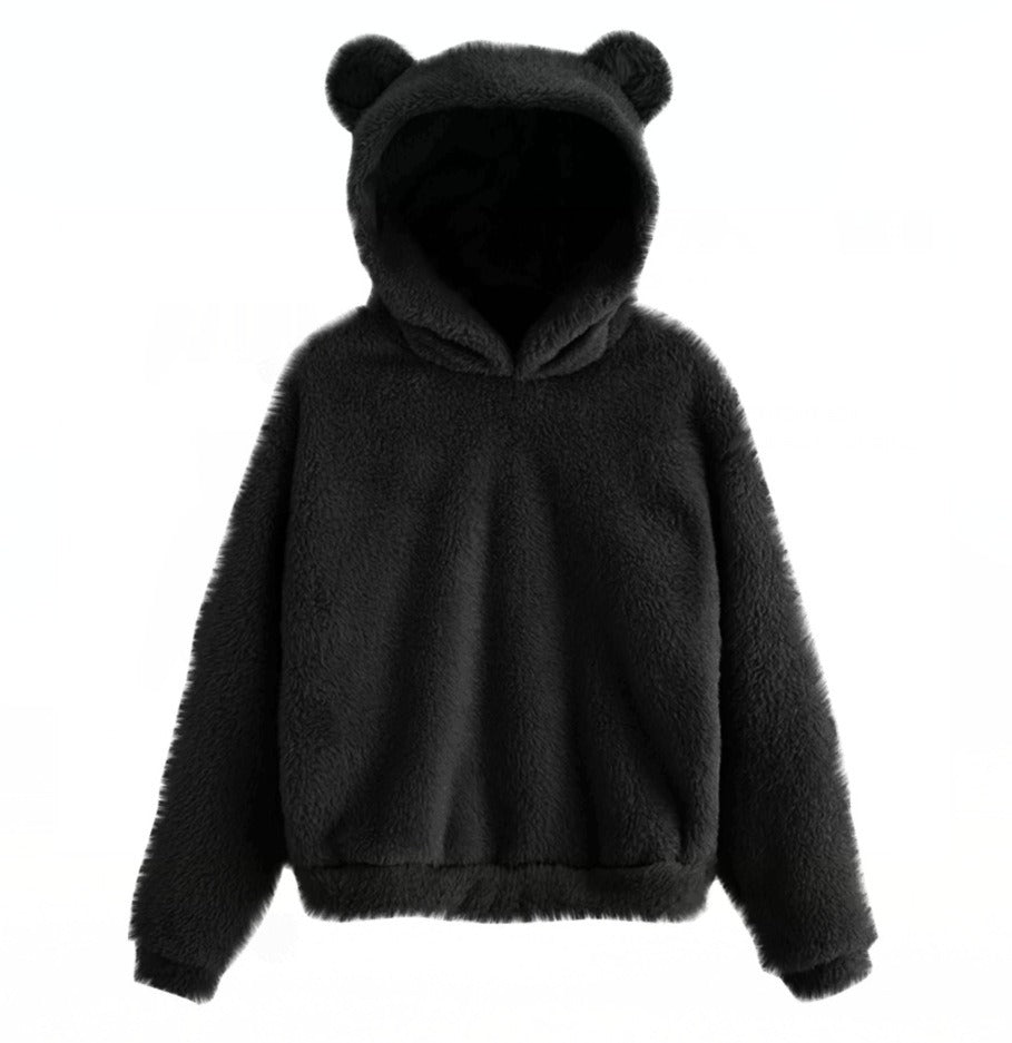 Valenzora | Warmer Kapuzenpullover mit Ohren