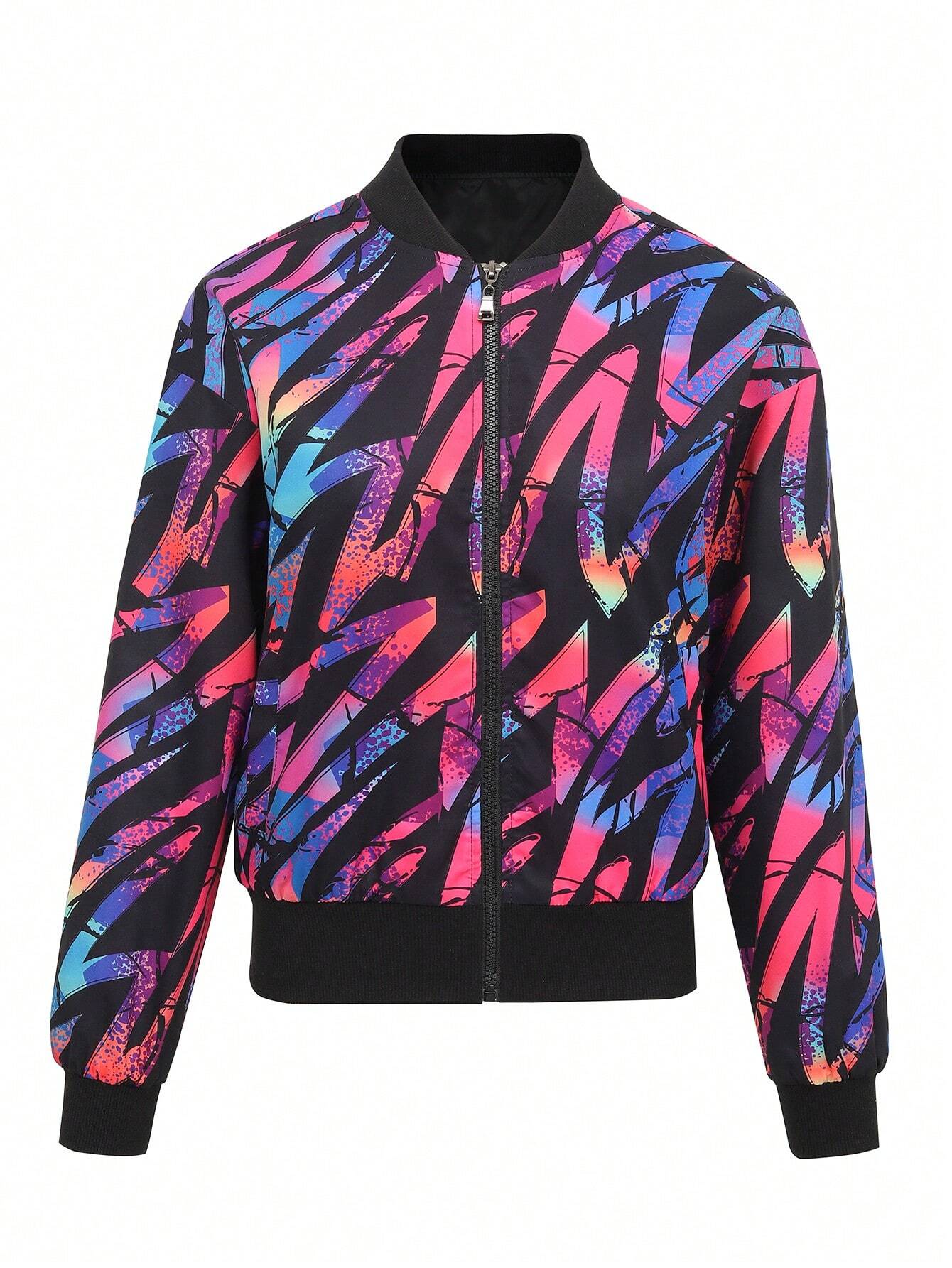 Valenzora | Autumn Winter Leisure Printed Jacket