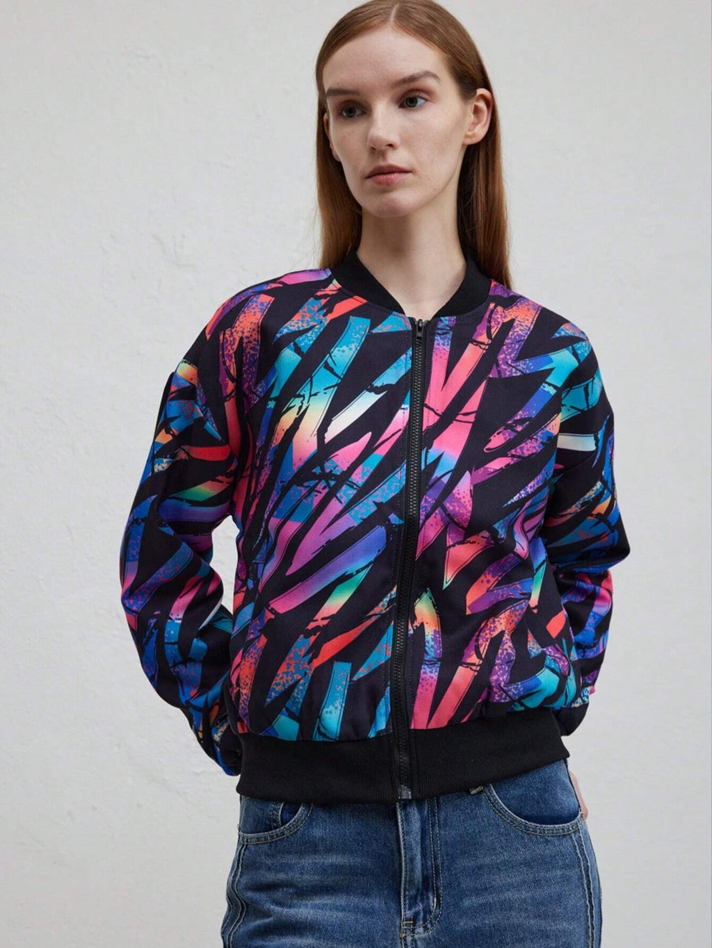 Valenzora | Autumn Winter Leisure Printed Jacket