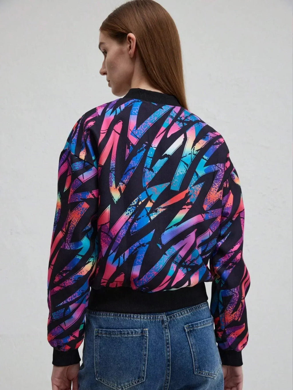 Valenzora | Autumn Winter Leisure Printed Jacket
