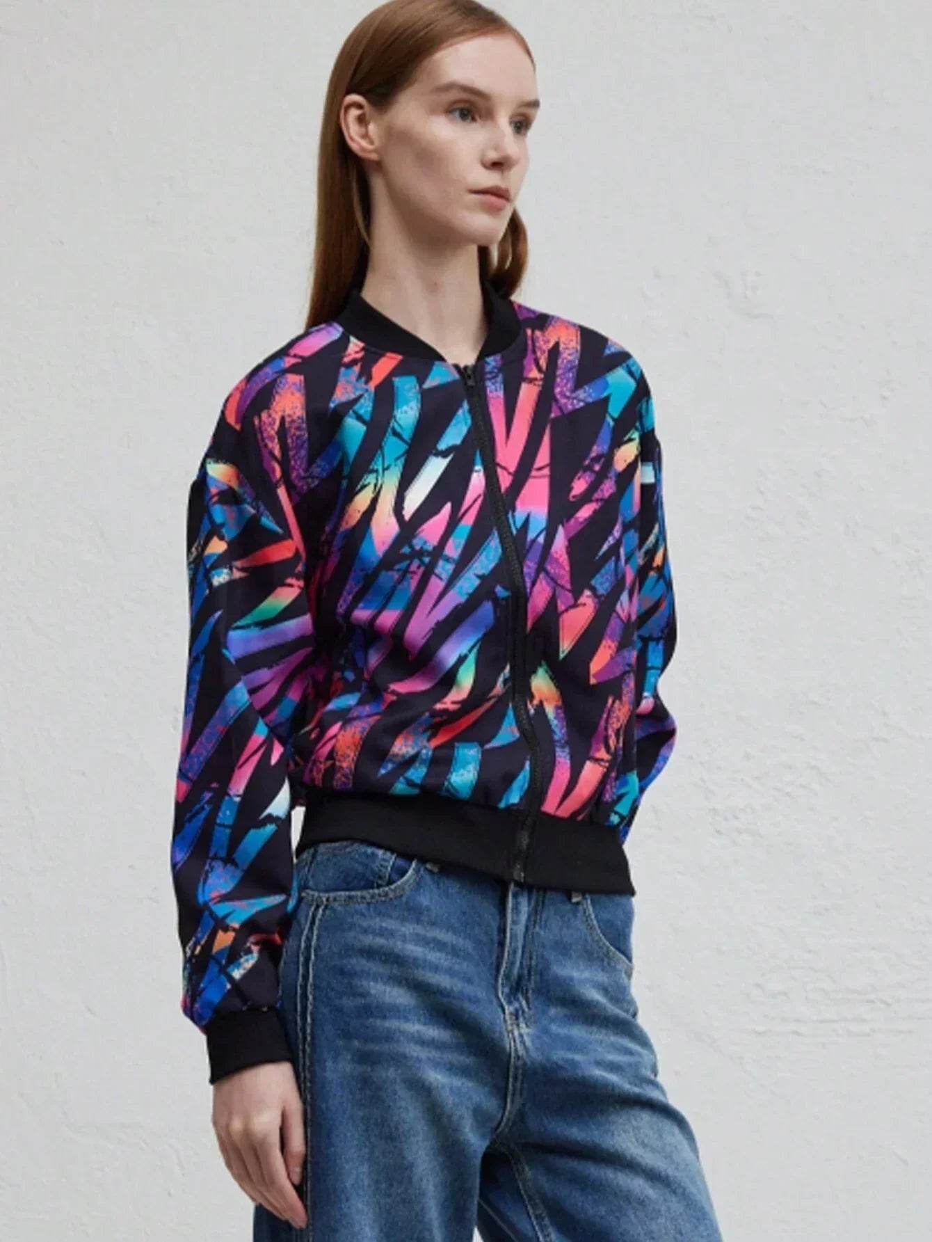 Valenzora | Autumn Winter Leisure Printed Jacket