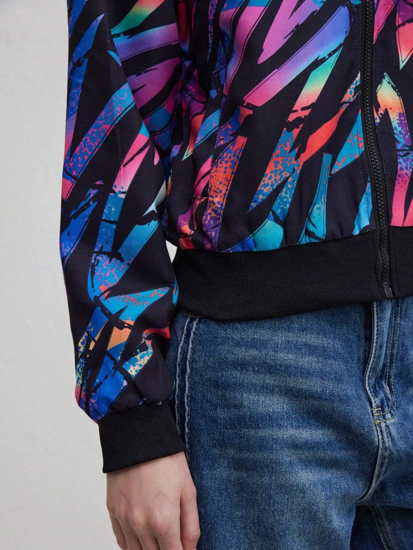 Valenzora | Autumn Winter Leisure Printed Jacket
