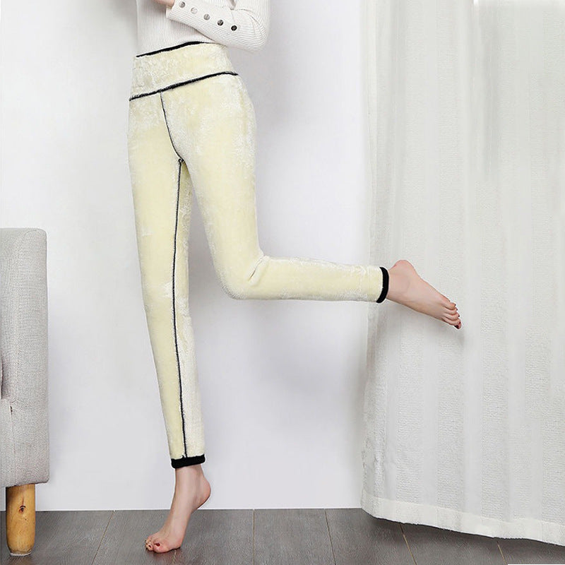 Valenzora | Leggings - High-waisted stretch leggings with a double-sided design