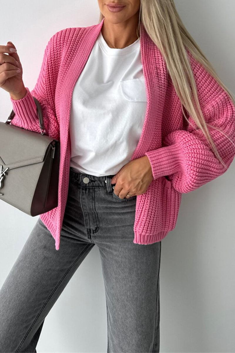 Valenzora | Lässige V-Ausschnitt-Jacke aus Taschengewebe – 5 Farben